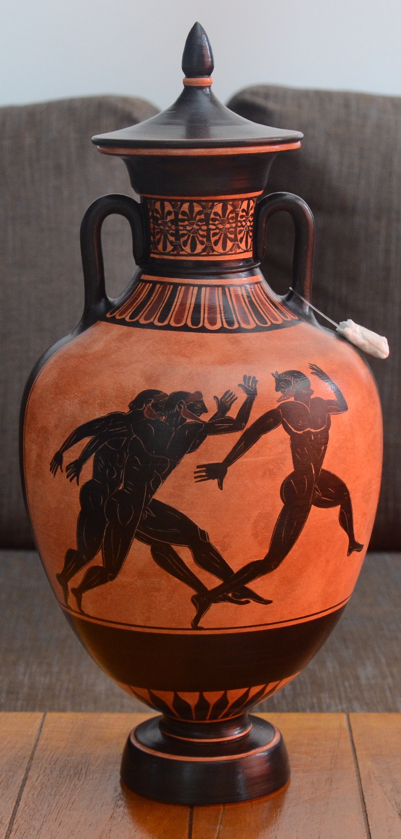 The Ancient Greek pottery