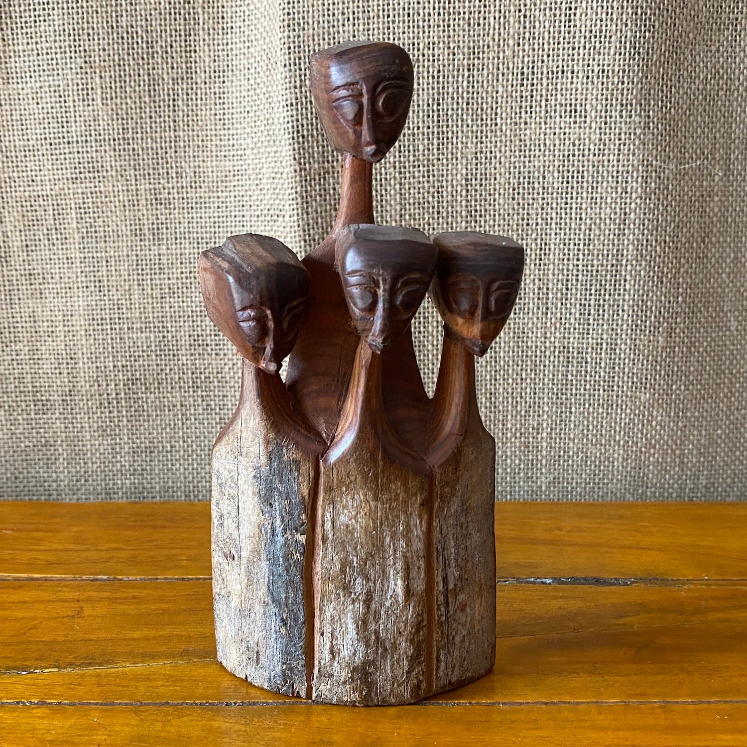 Family Group of four figurines from Mozambique