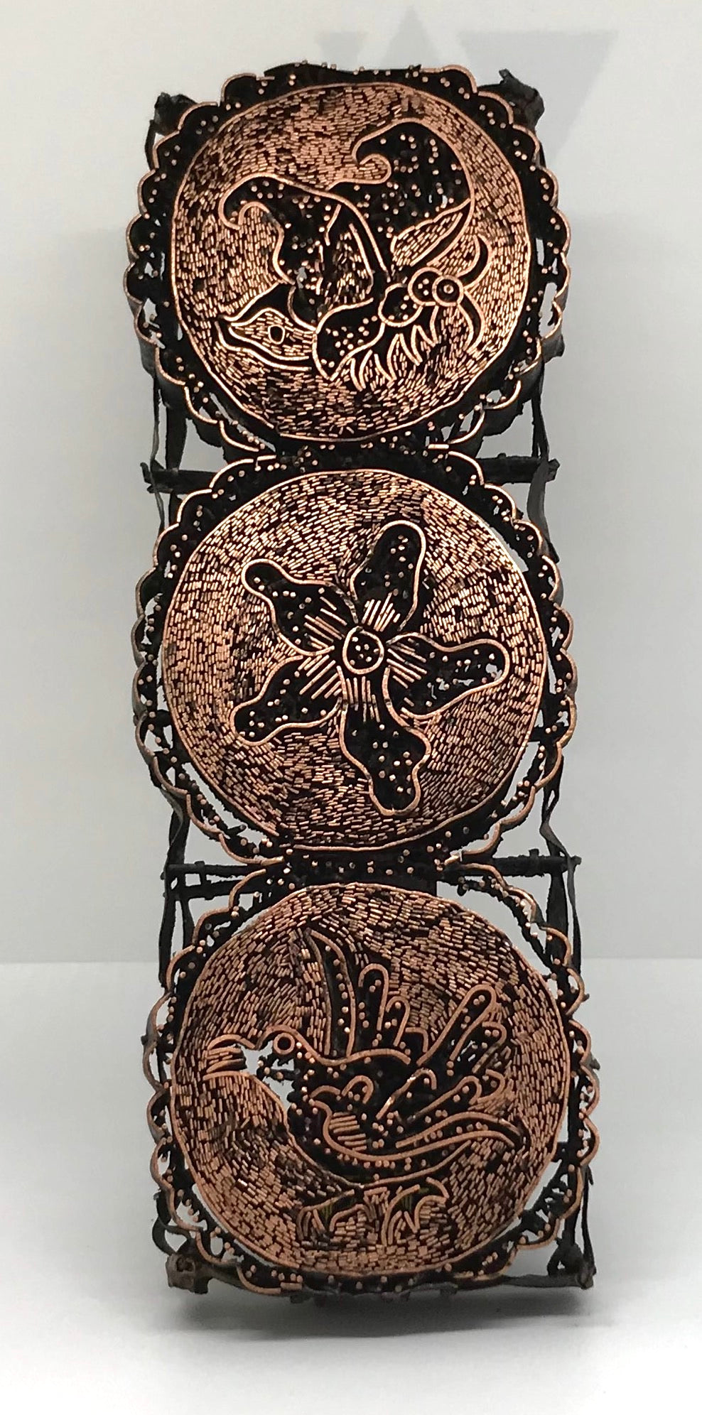 Indonesian Batik Stamp - The Triple Stamp