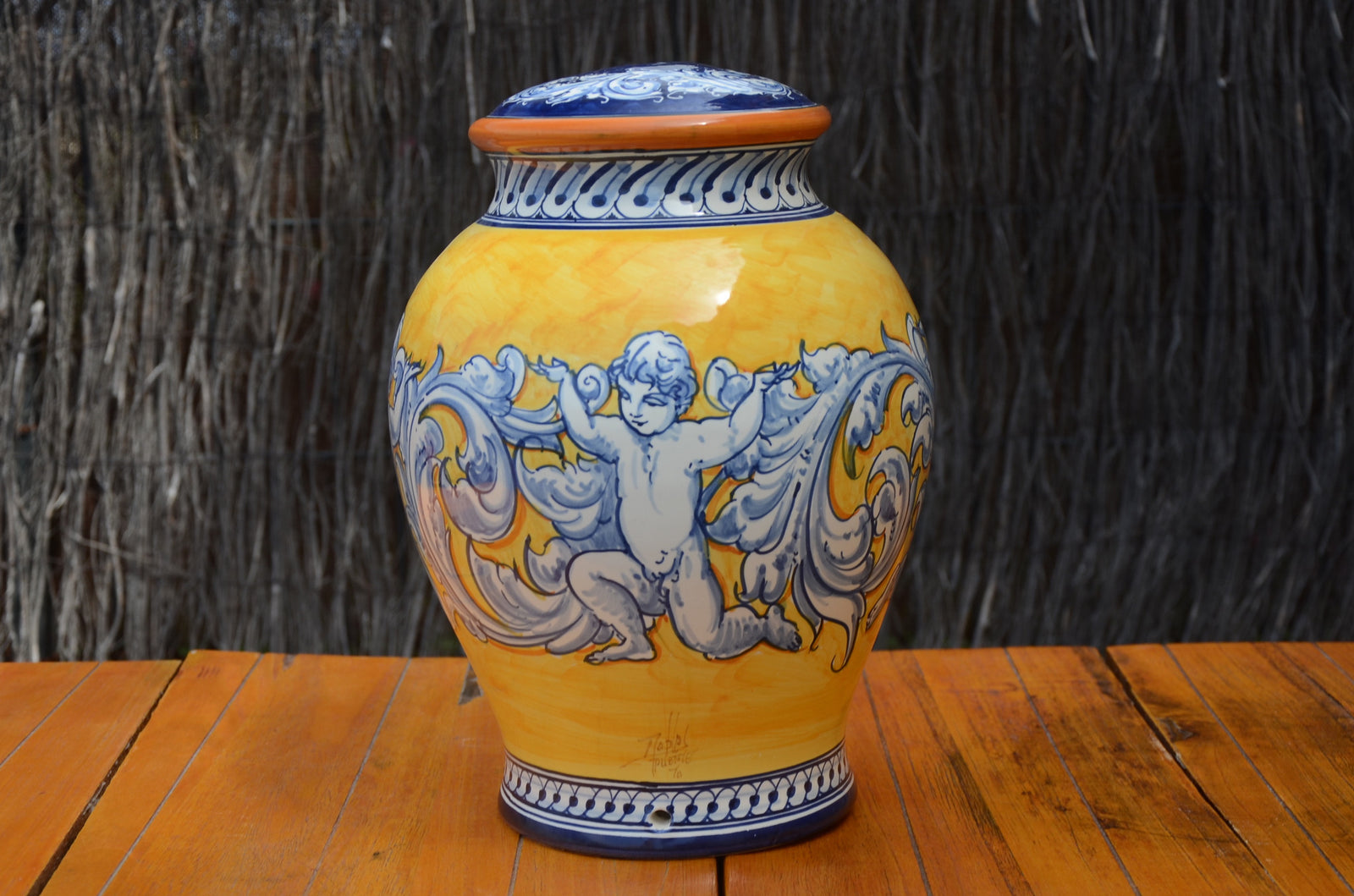 Base for lamp from Puente del Arzobispo, Spain