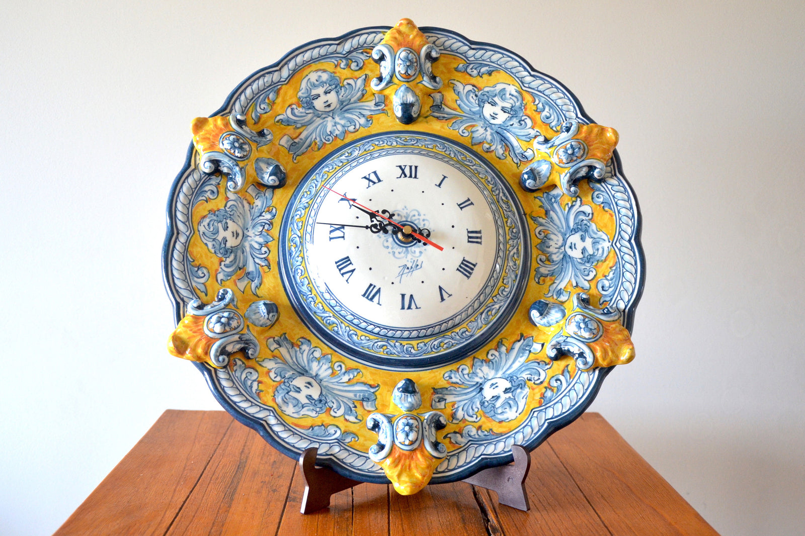 Wall clock from Puente del Arzobispo, Spain
