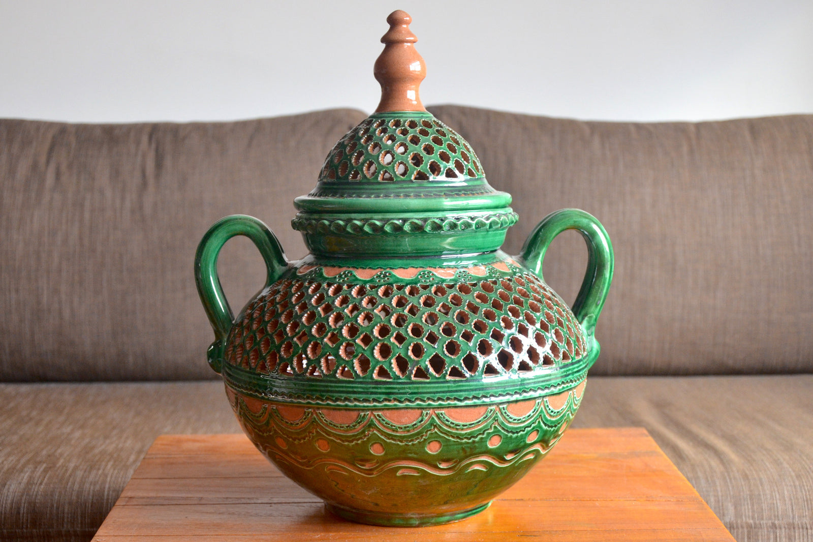 Gomero with fretwork from Úbeda, Spain