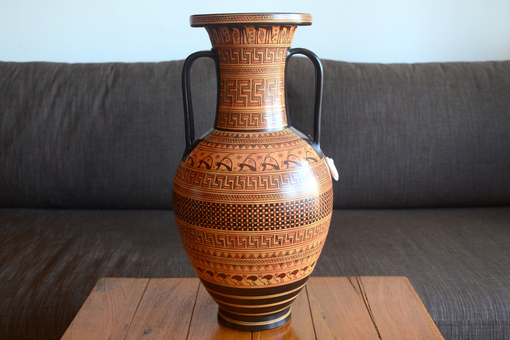 Ancient Greece amphora reproduction, Geometric Style