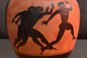Ancient Greece amphora reproduction, Panatenaic Style