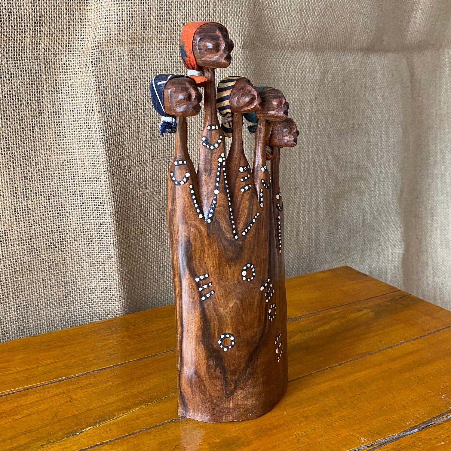 Family Group of five figurines from Mozambique - The Botijo